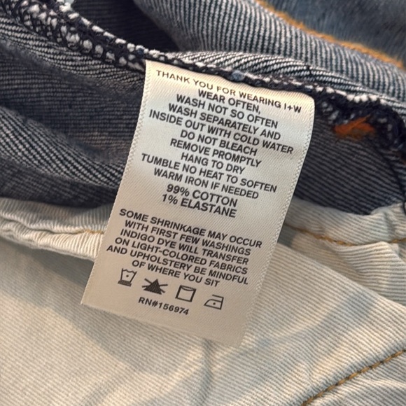 Imogene + Willie Denim Charlie Jean SZ 33 - Picture 8 of 8